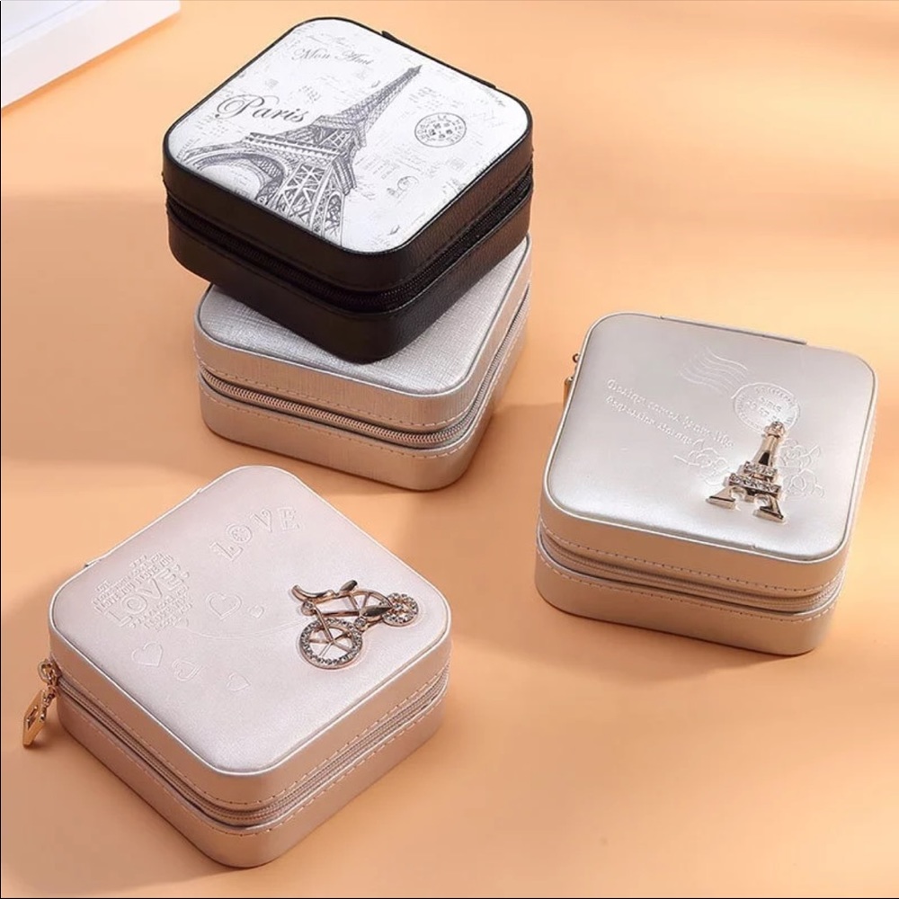 - 💍New PU leather Mini Jewelry box